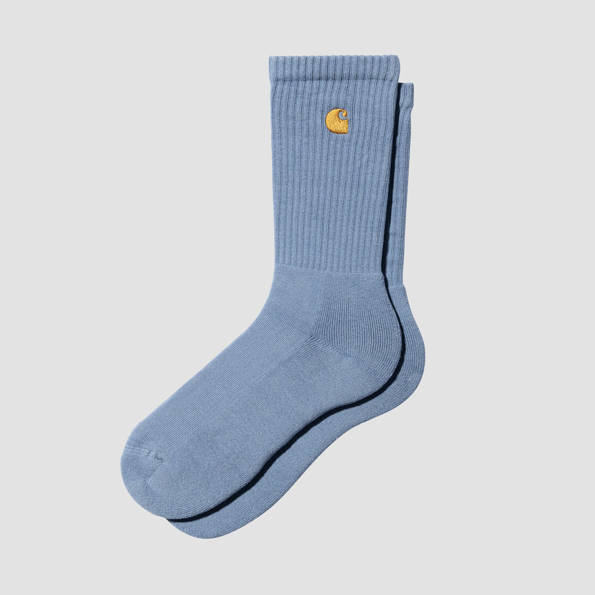 Carhartt WIP Chase Socks Charm Blue/Gold