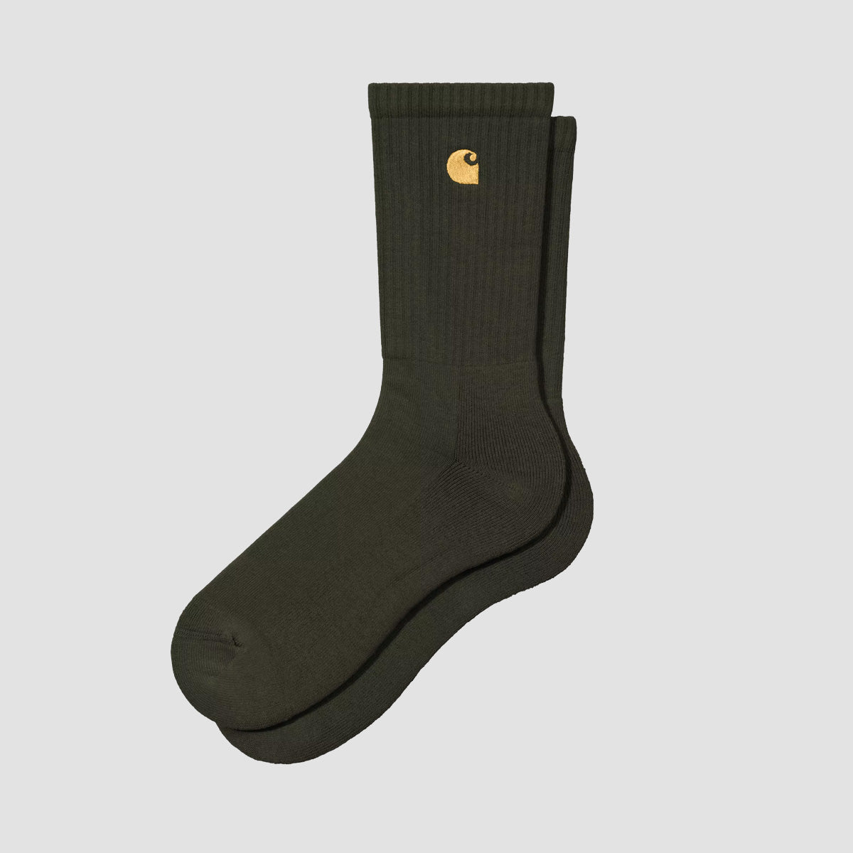 Carhartt WIP Chase Socks Olive/Gold