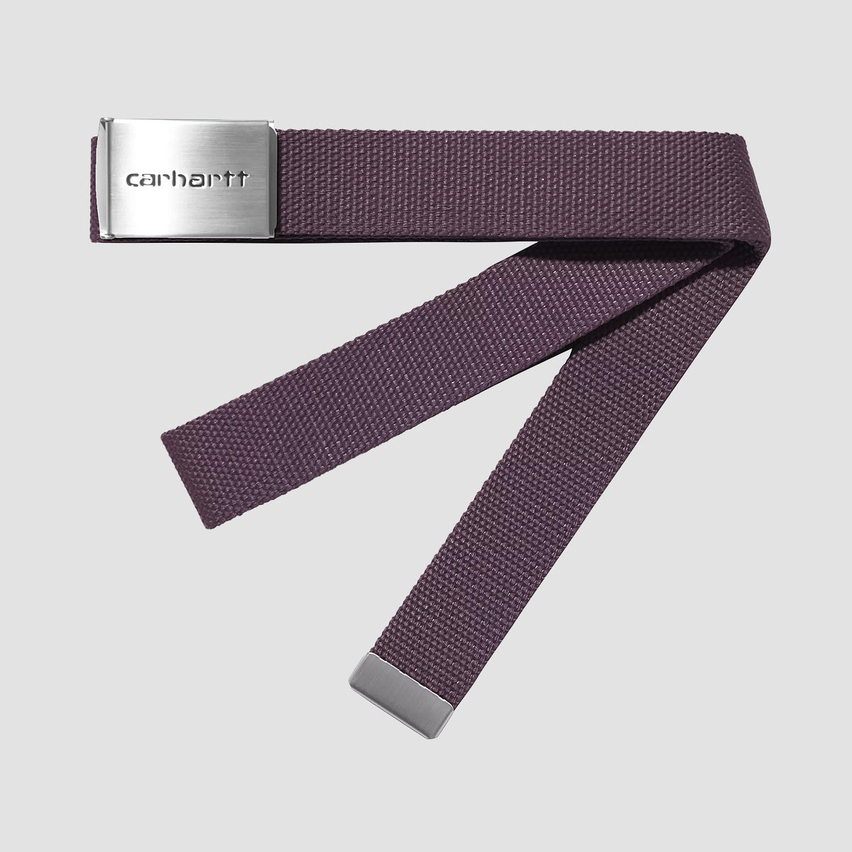 Carhartt WIP Clip Belt Chrome Cozy Purple
