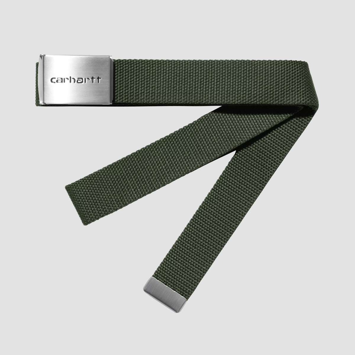 Carhartt WIP Clip Belt Chrome Opuntia