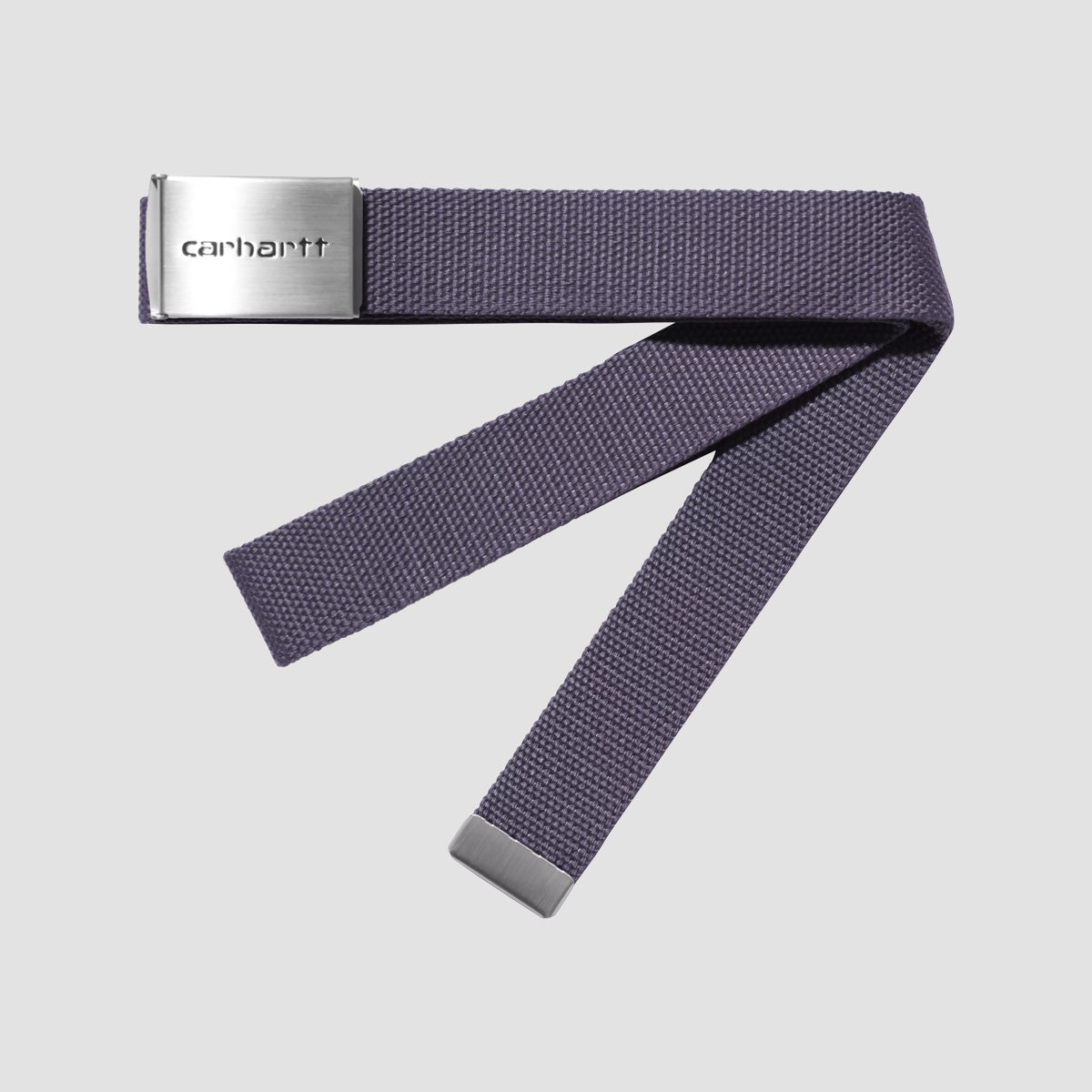 Carhartt WIP Clip Belt Chrome Shady Purple
