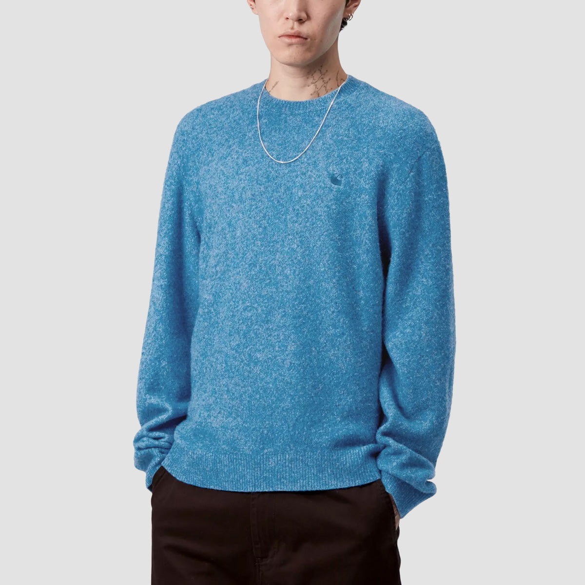 Carhartt WIP Curtis Sweater Tangled Angelite