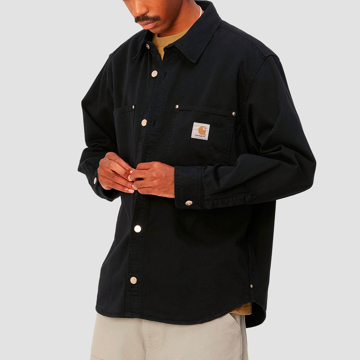 Carhartt WIP Derby Shirt Jacket Black