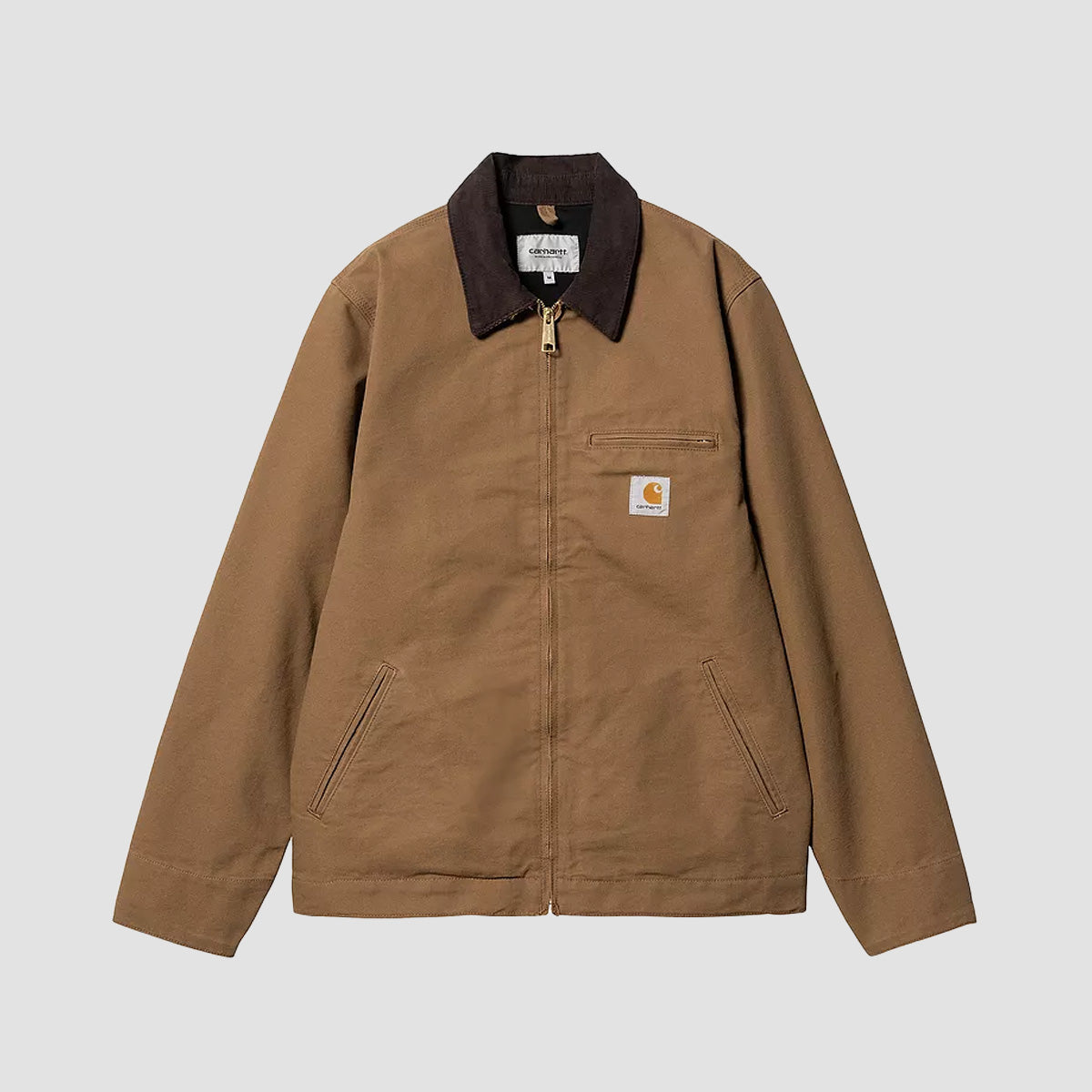 Carhartt WIP Detroit Jacket Hamilton Brown/Tobacco Rinsed