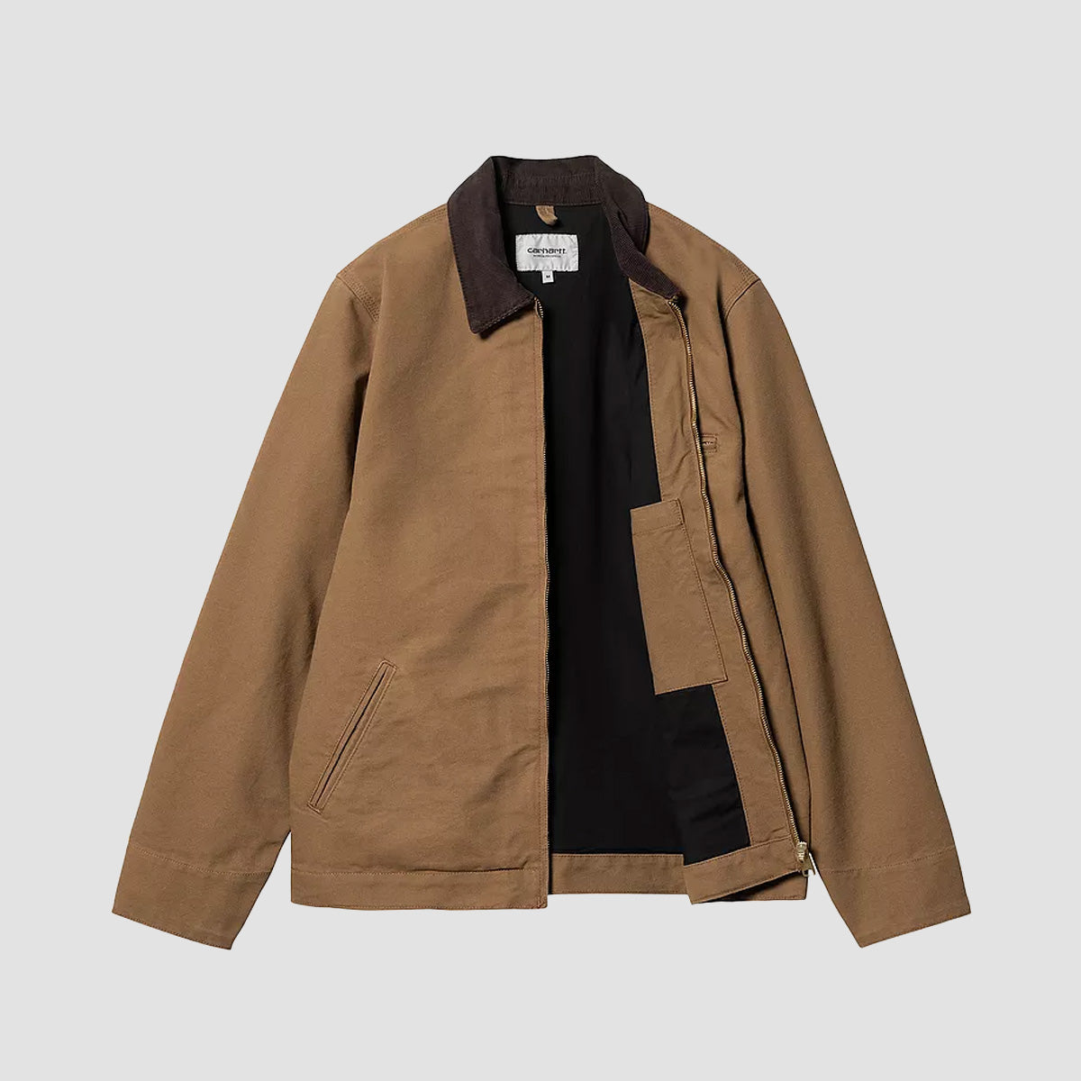 Carhartt WIP Detroit Jacket Hamilton Brown/Tobacco Rinsed