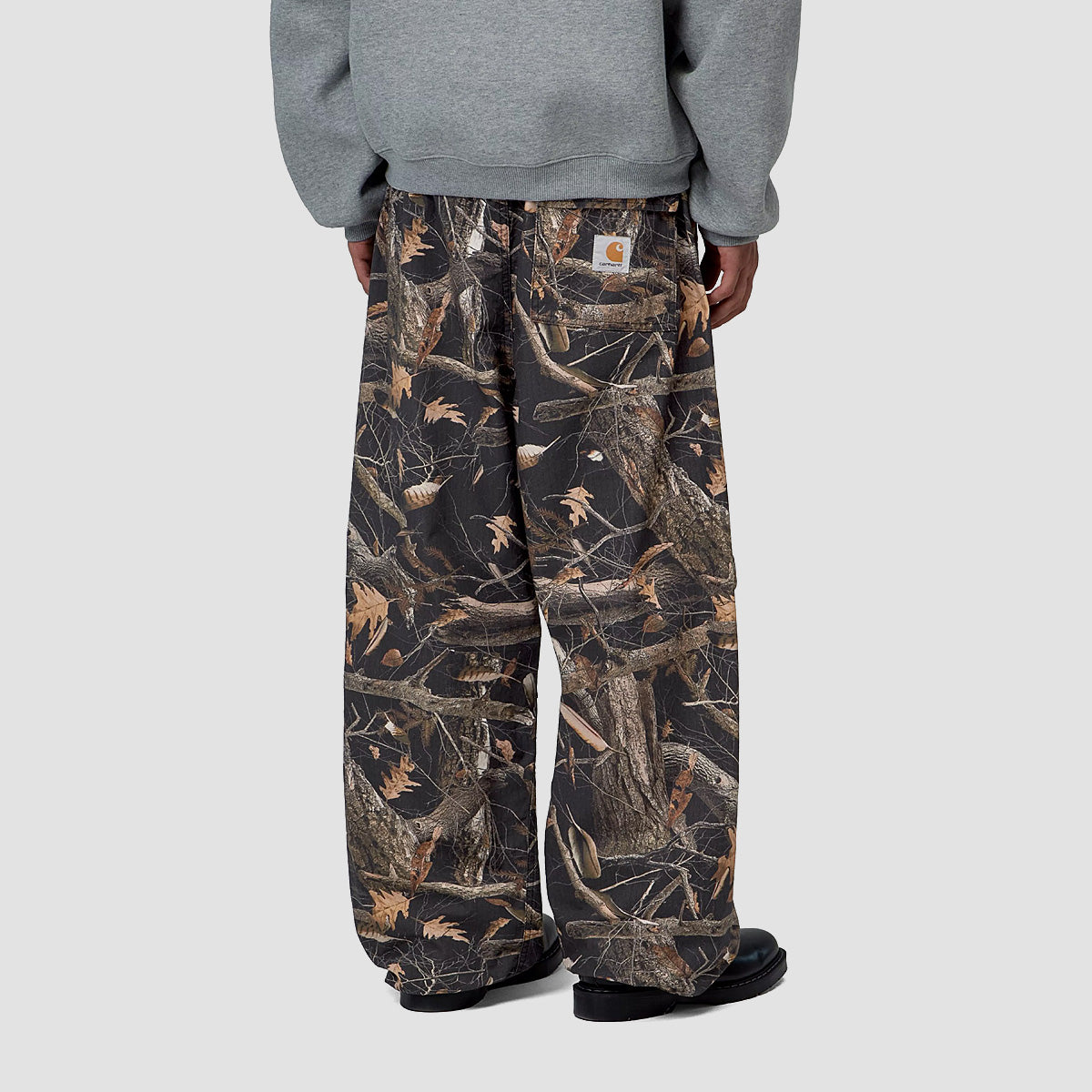 Carhartt WIP Fletcher Pants Camo Feather Tree/Black Rinsed