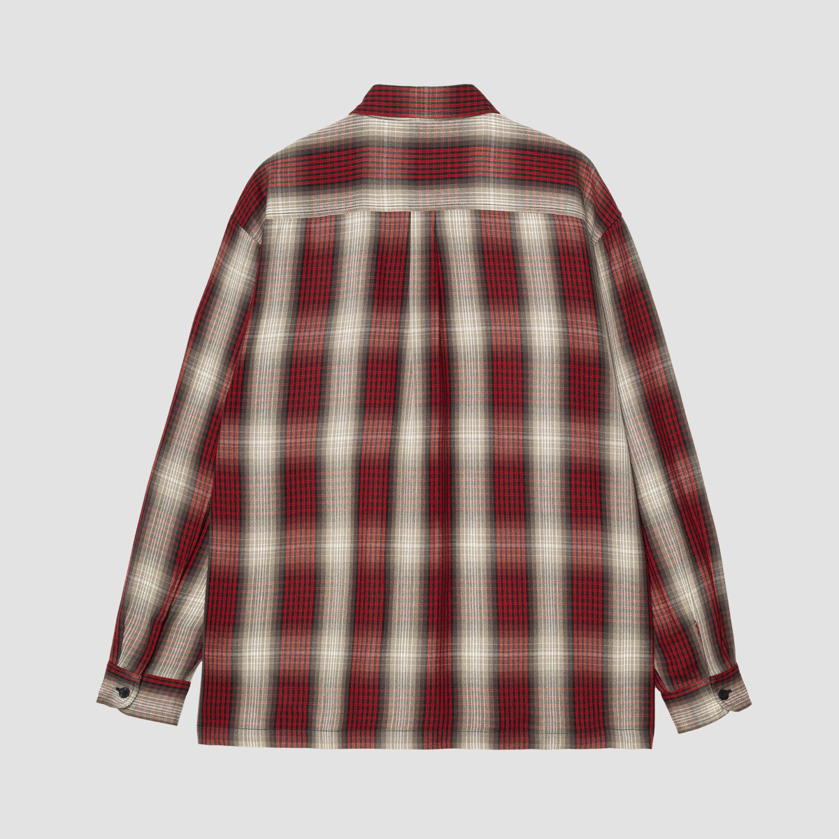 Carhartt WIP Harlin Check Longsleeve Shirt Chili Pepper