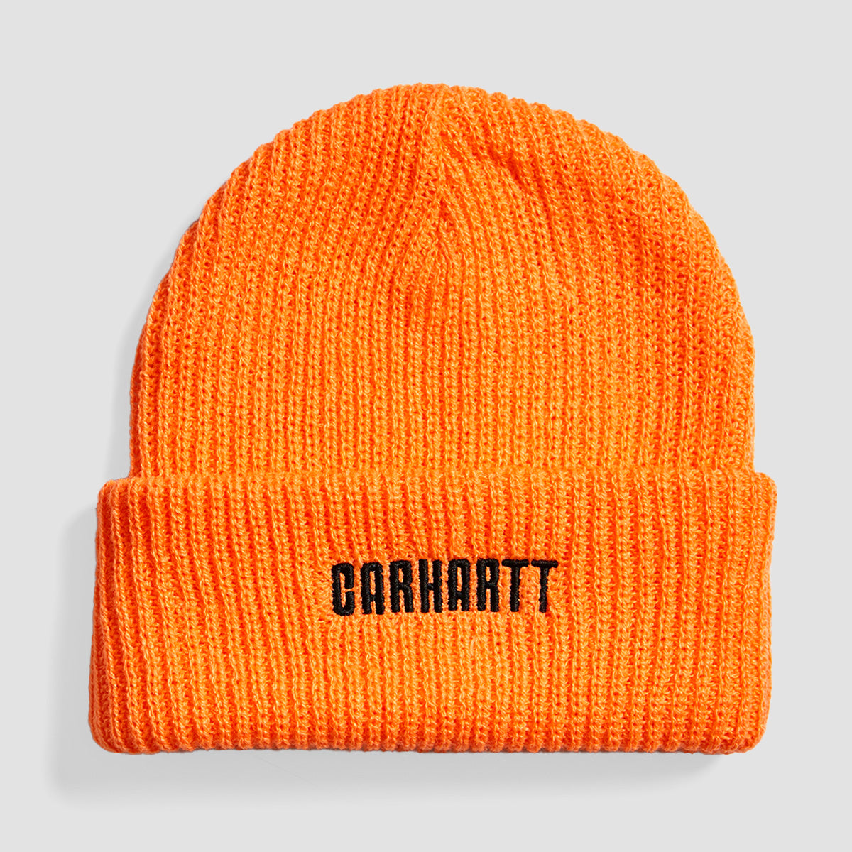 Carhartt WIP Industry Beanie Lumo Orange/Black