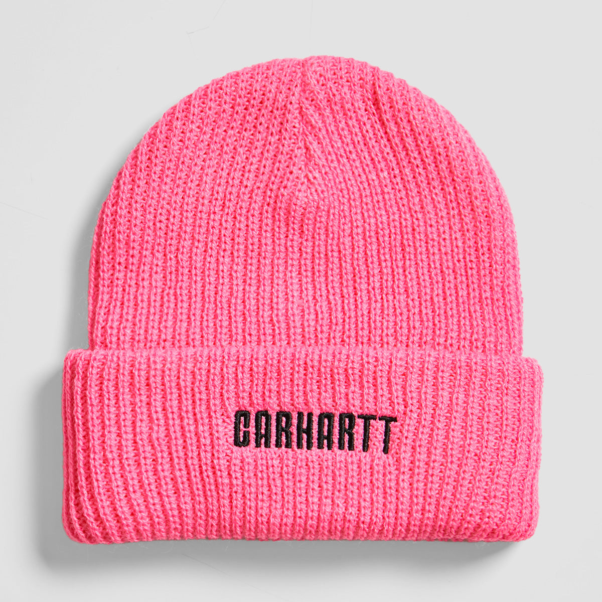 Carhartt WIP Industry Beanie Lumo Pink/Black