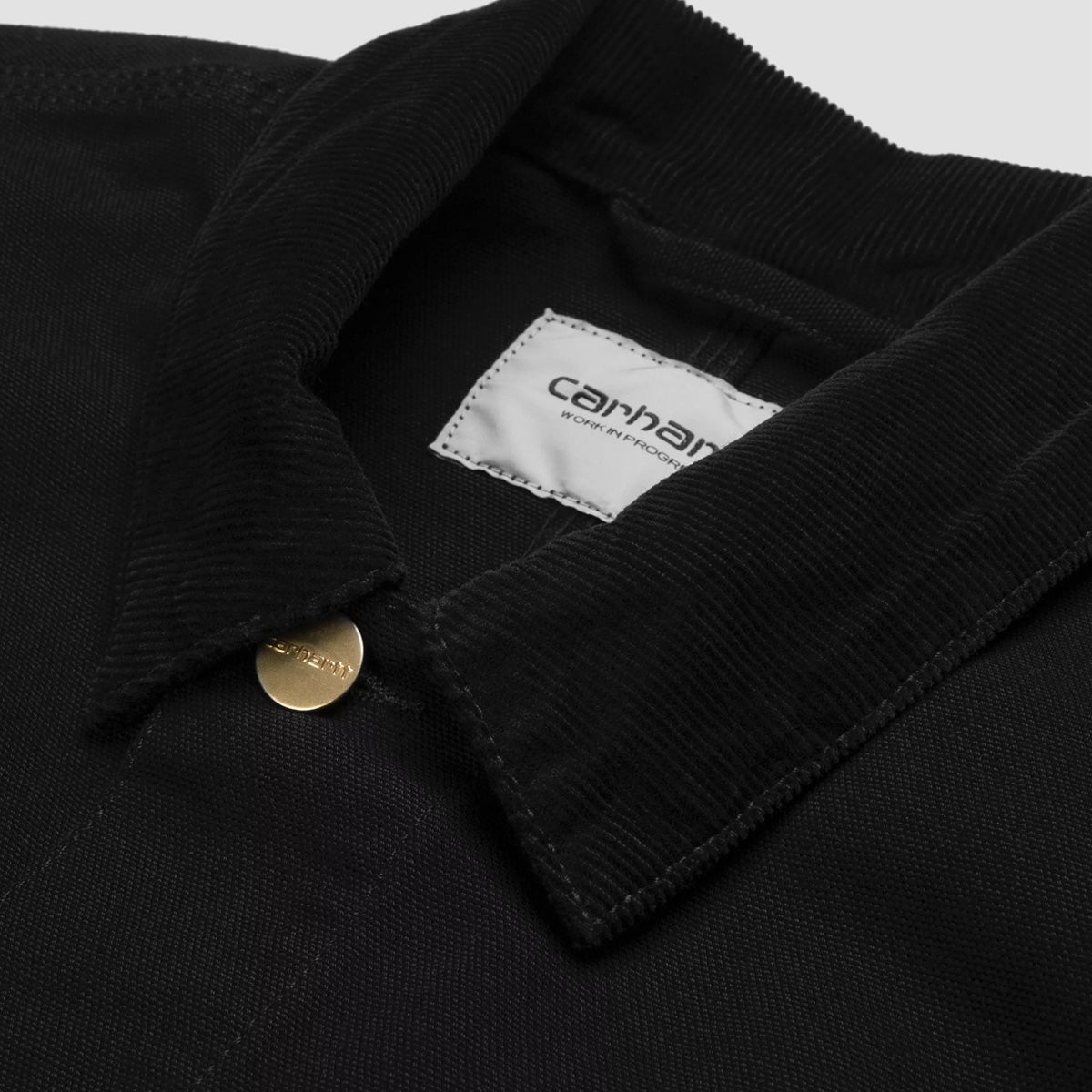 Carhartt WIP Michigan Coat Black/Black Rinsed