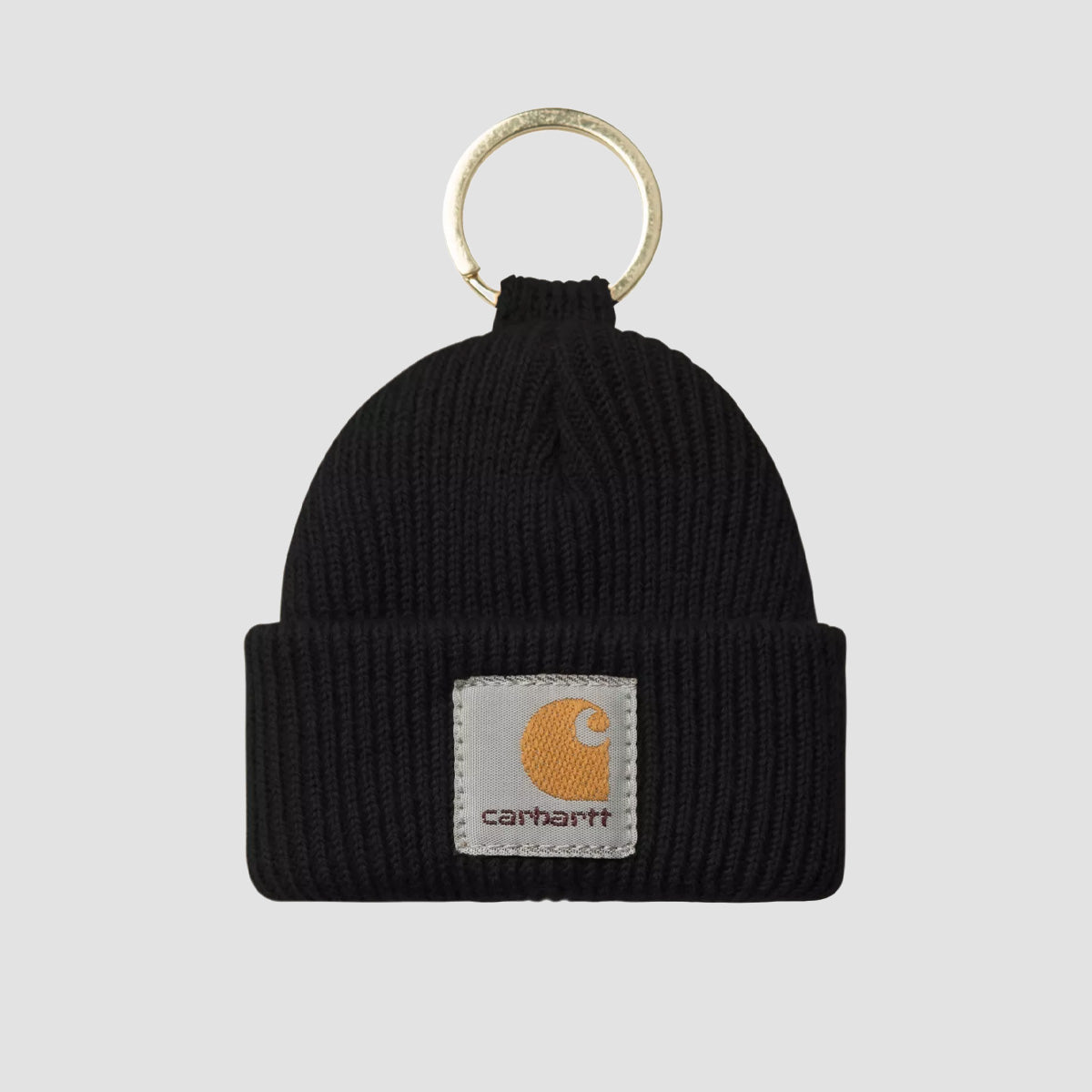 Carhartt WIP Mini Watch Hat Keychain Black