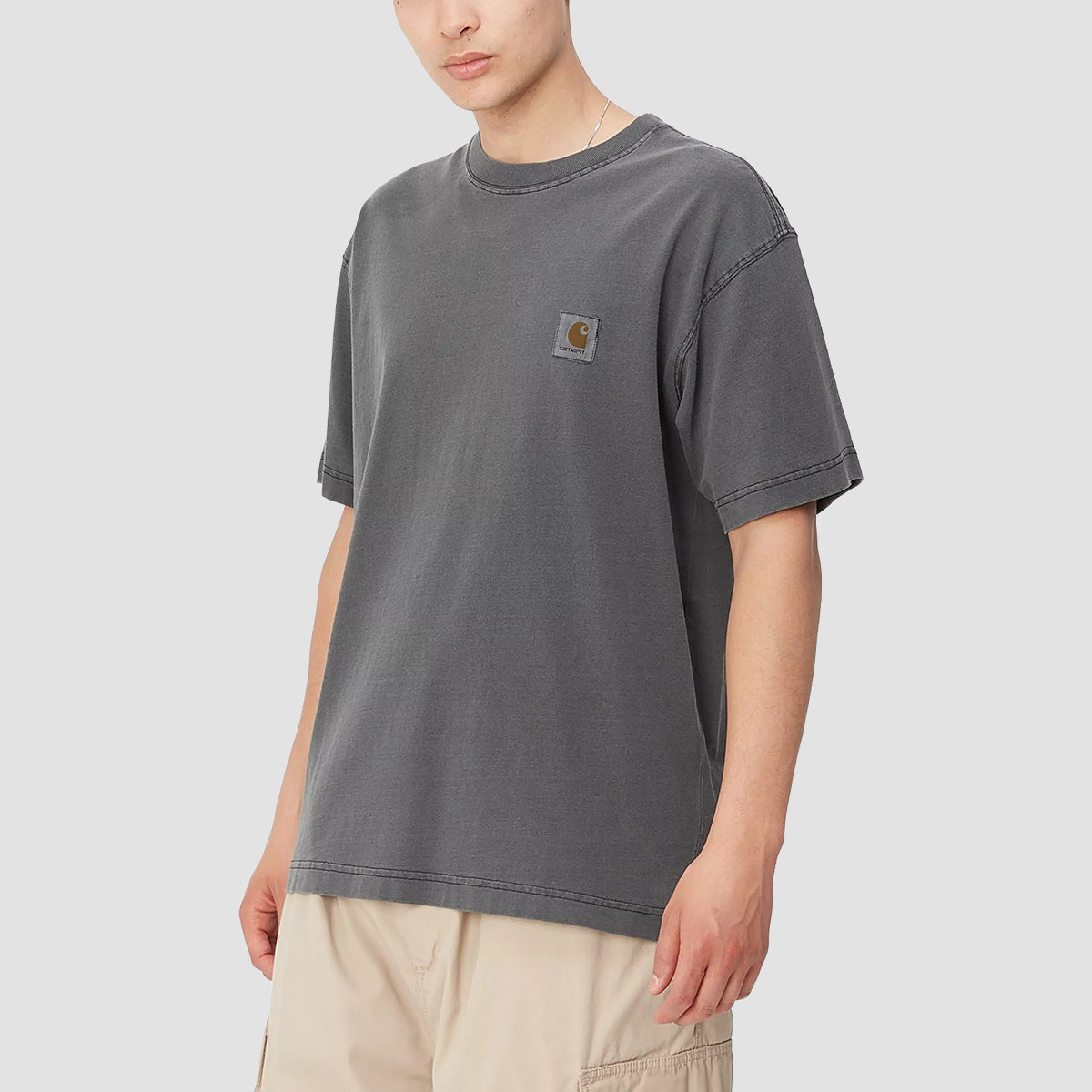 Carhartt WIP Nelson T-Shirt Black Garment Dyed