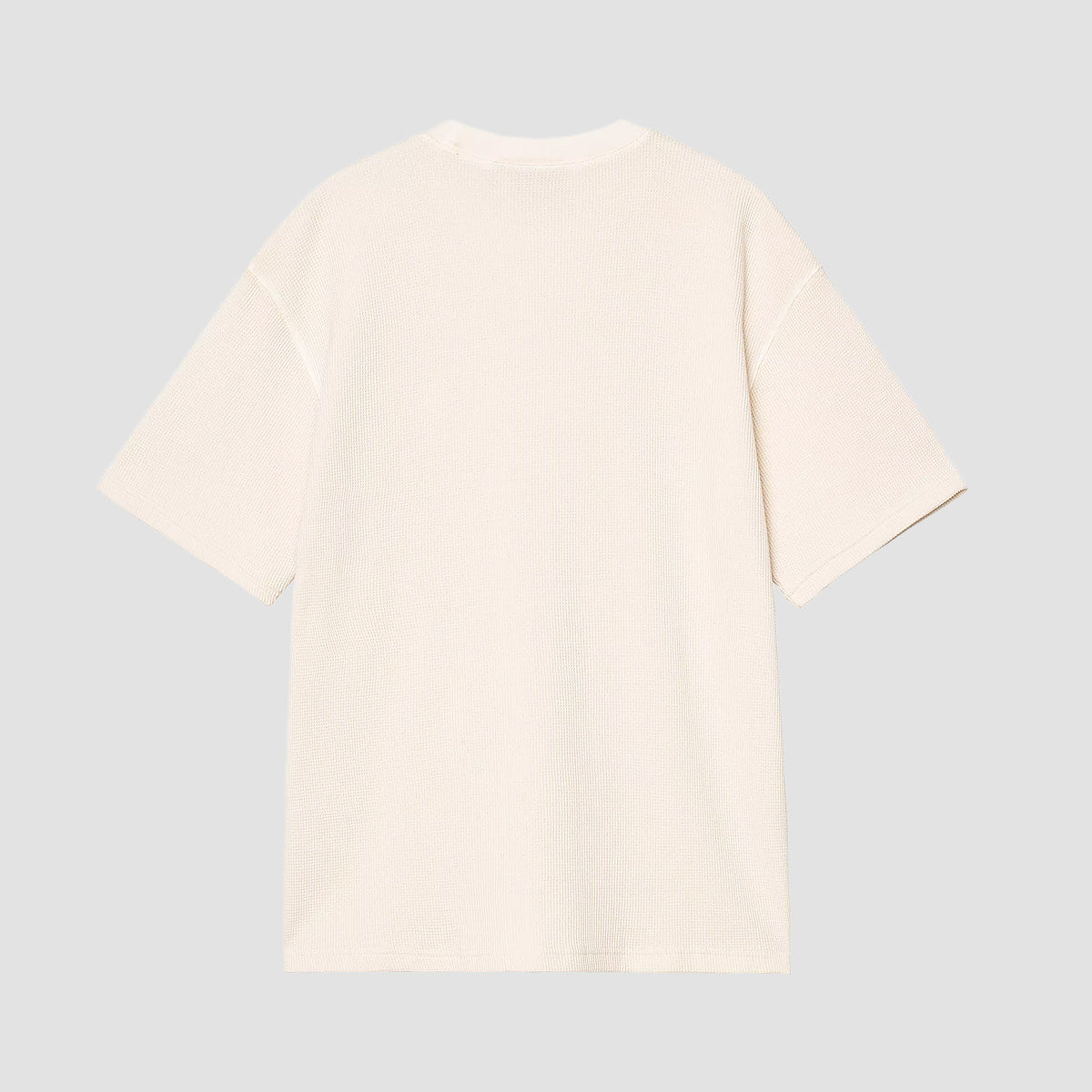Carhartt WIP Nelson Waffle T-Shirt Natural Garment Dyed