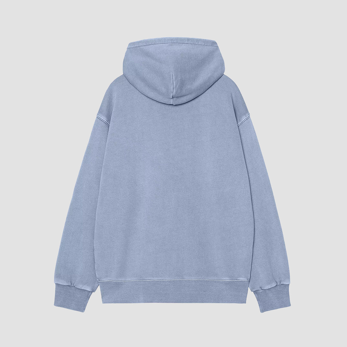 Carhartt WIP Nelson Zip Hoodie Gentle Blue Garment Dyed