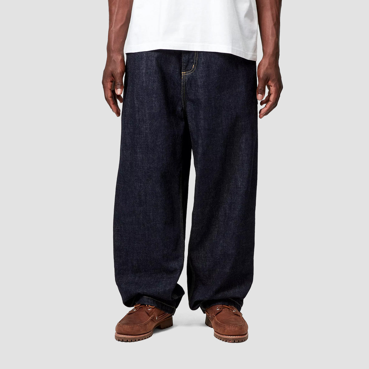 Carhartt WIP OG Single Knee Loose Fit Jeans Blue Rinsed