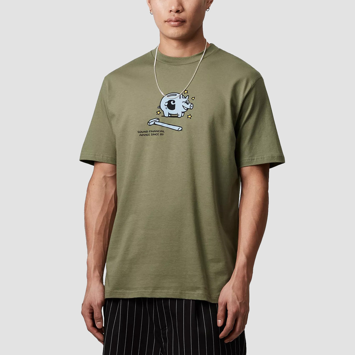 Carhartt WIP Piggybank T-Shirt Dollar Green