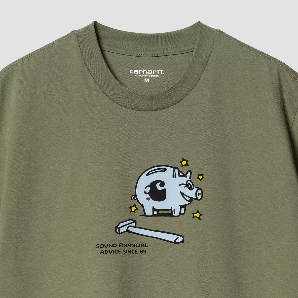 Carhartt WIP Piggybank T-Shirt Dollar Green