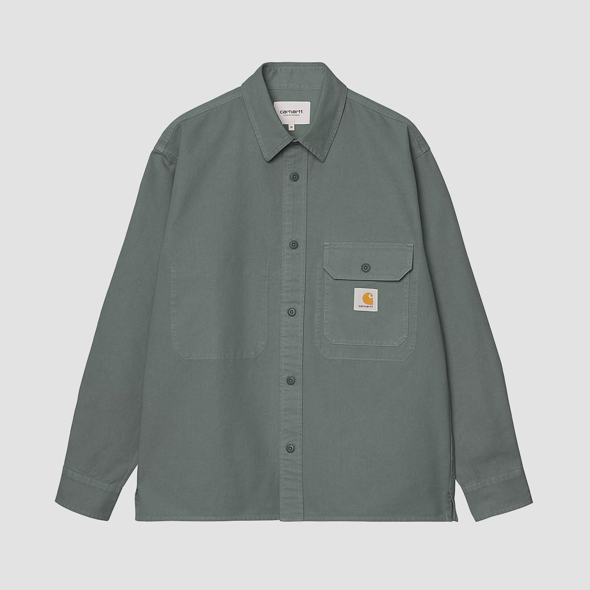 Carhartt WIP Reno Longsleeve Shirt Jacket Velvet Green