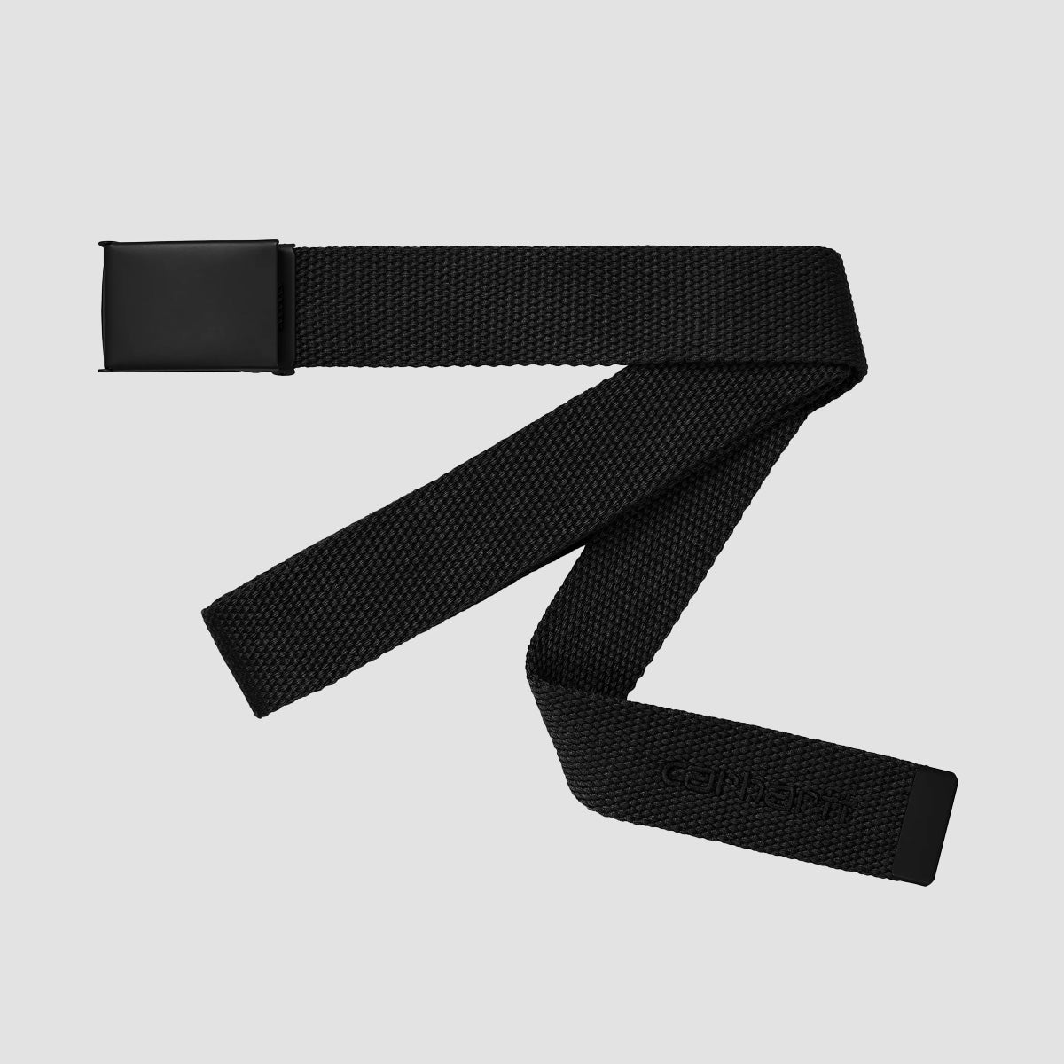 Carhartt WIP Script Belt Tonal Black