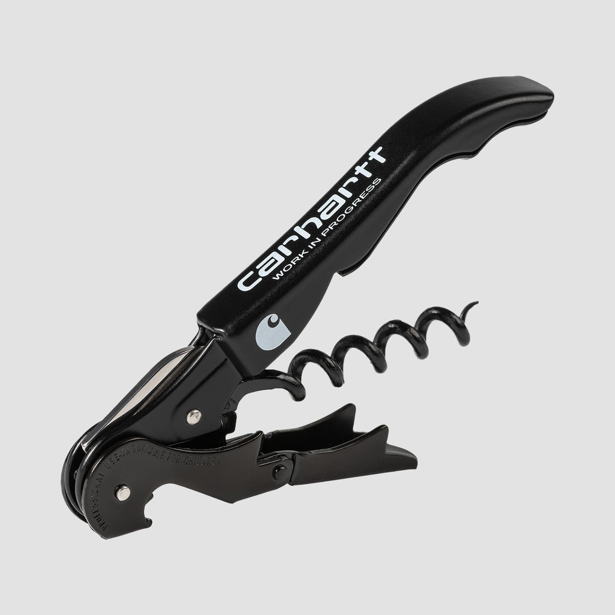 Carhartt WIP Script Pulltap’s Corkscrew Black/White