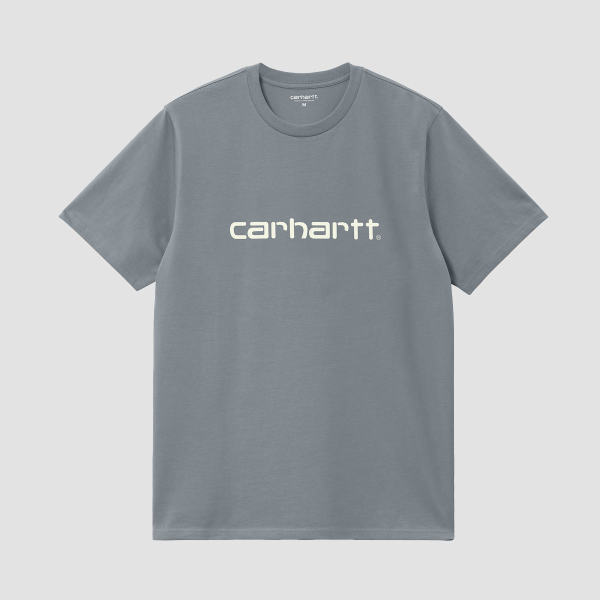 Carhartt WIP Script T-Shirt Dove Grey/Wax