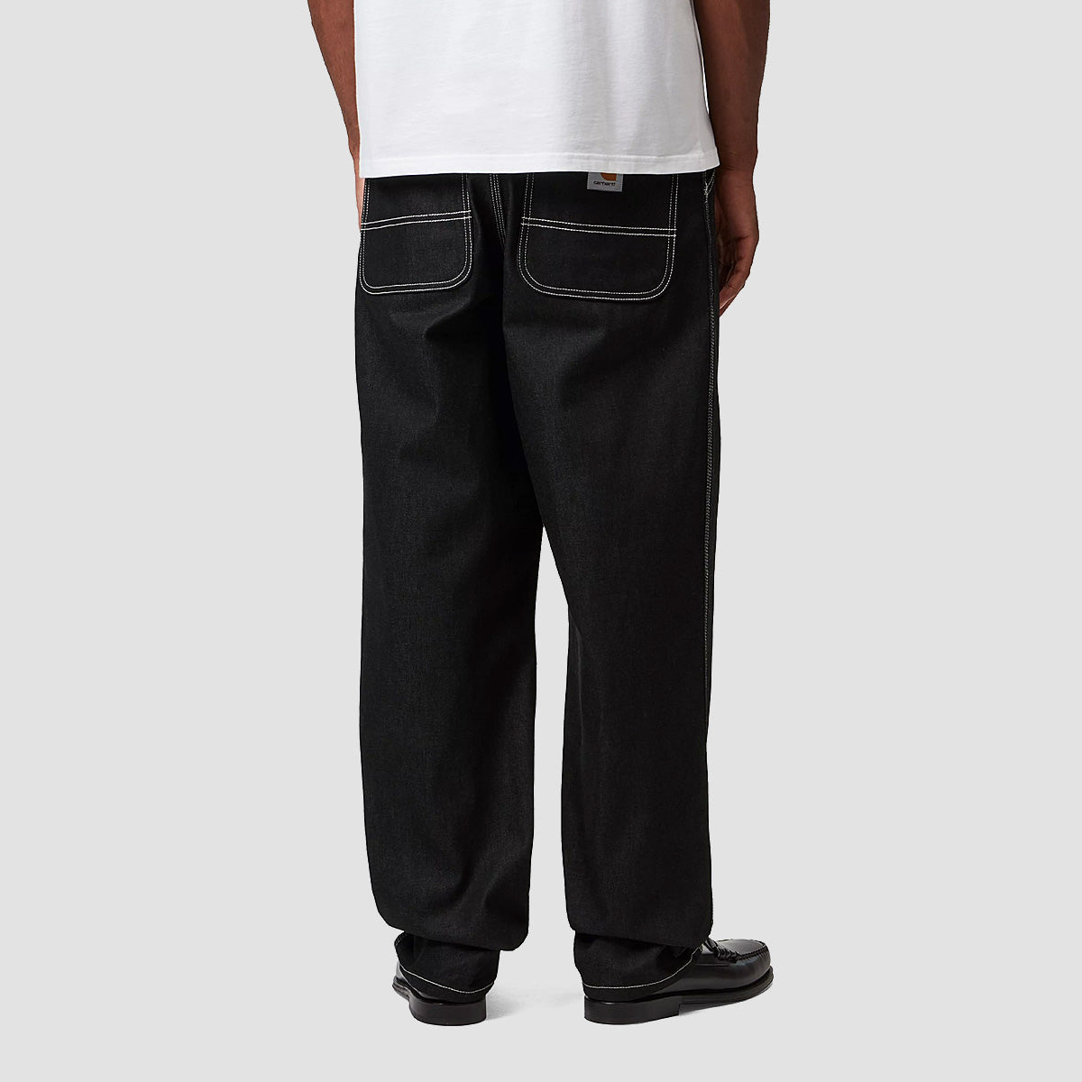 Carhartt WIP Simple Relaxed Fit Jeans Black One Wash