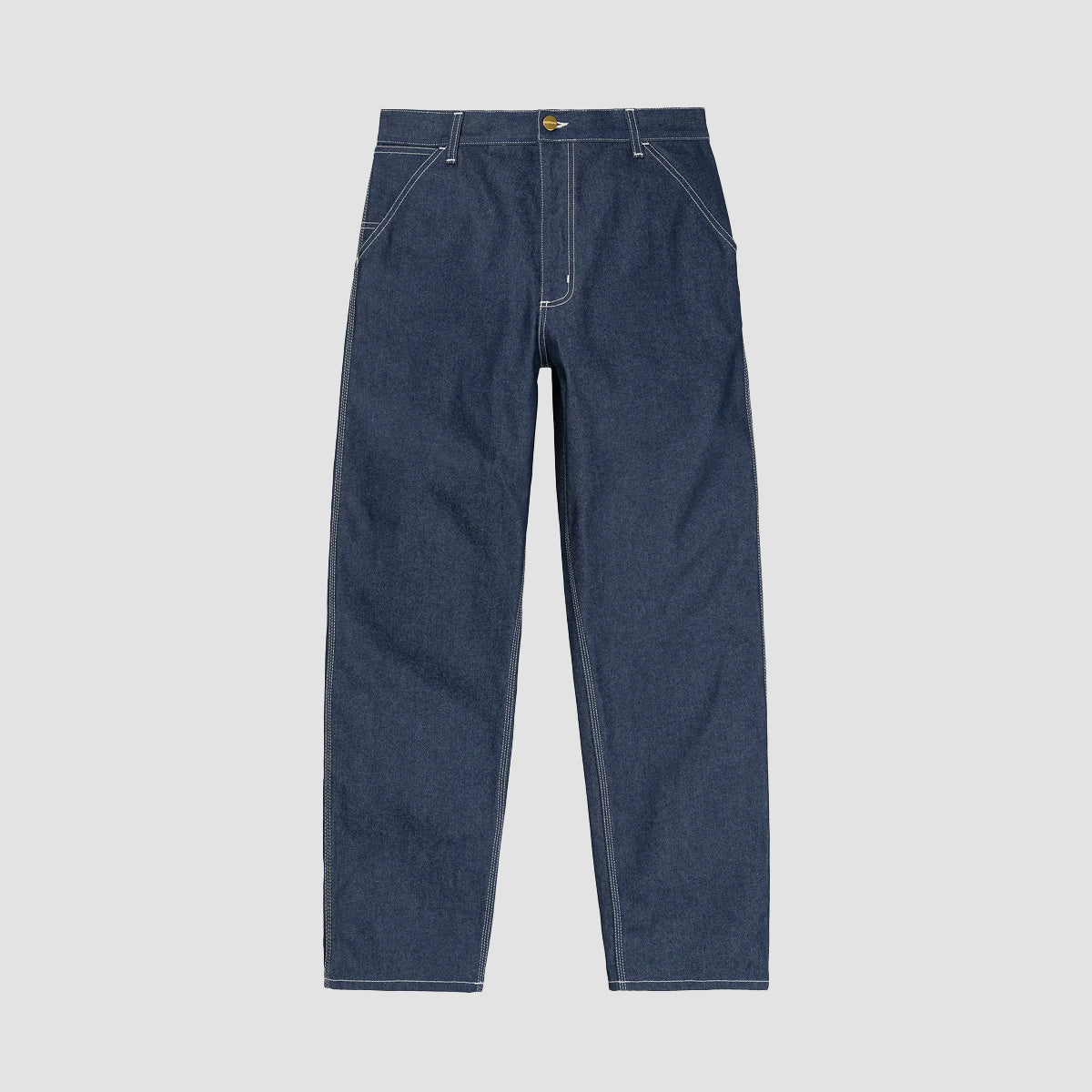 Carhartt WIP Simple Relaxed Fit Jeans Blue Rigid