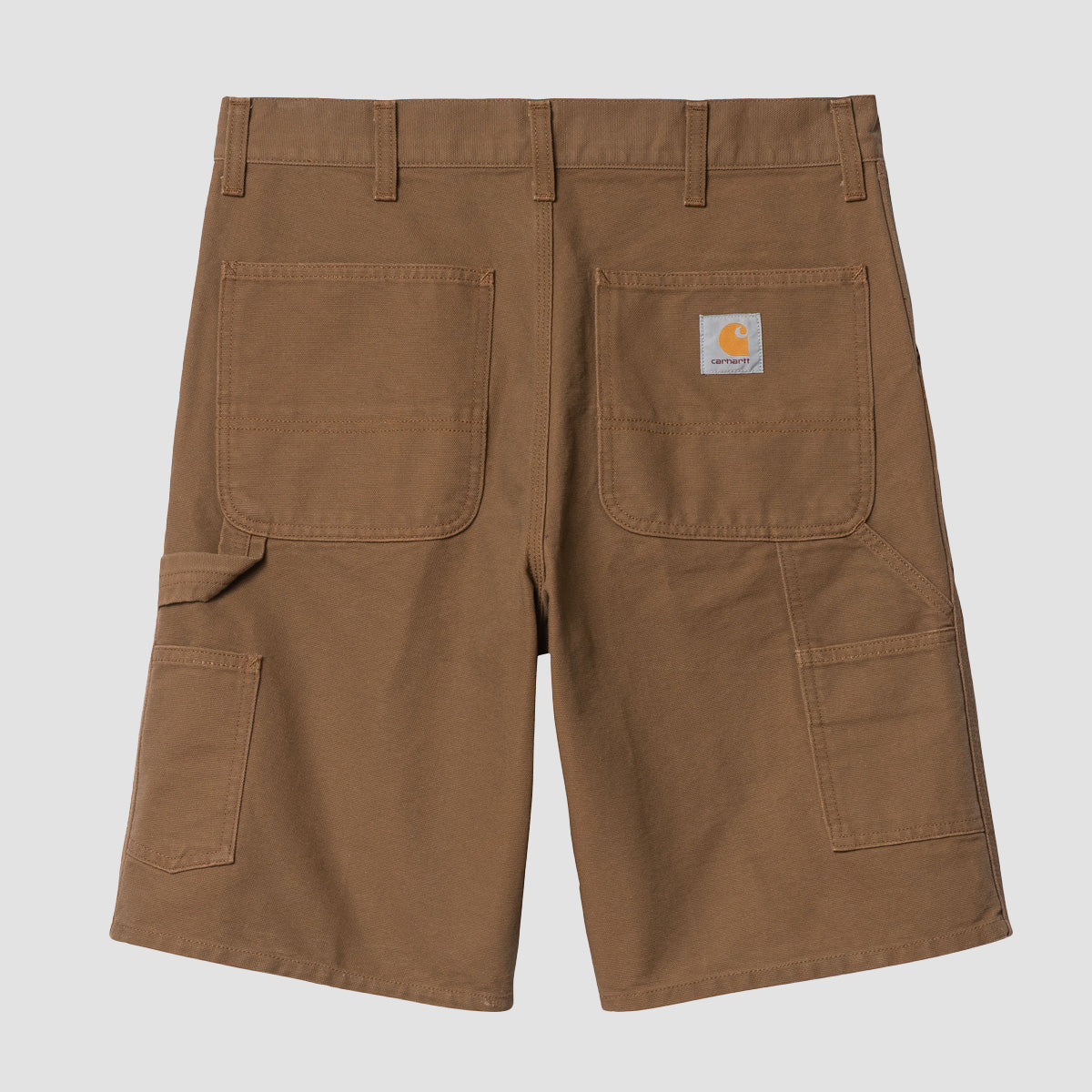 Carhartt WIP Single Knee Shorts Hamilton Brown Rinsed