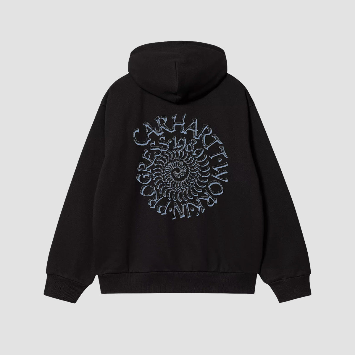 Carhartt WIP Spiral Pullover Hoodie Black