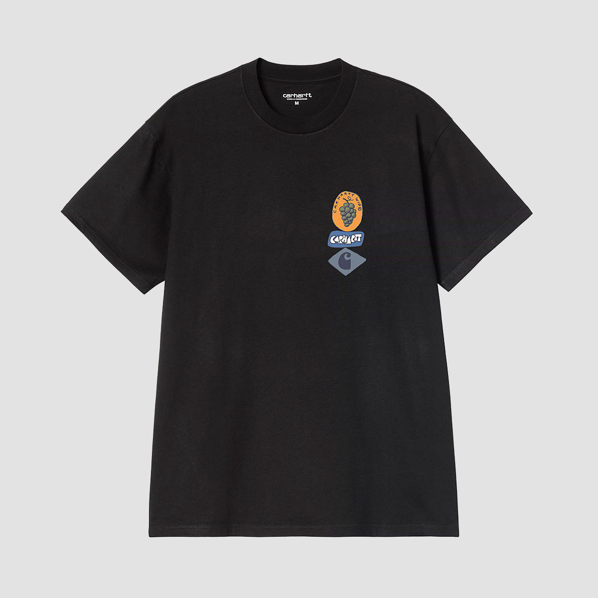 Carhartt WIP Stacked Grapes T-Shirt Black