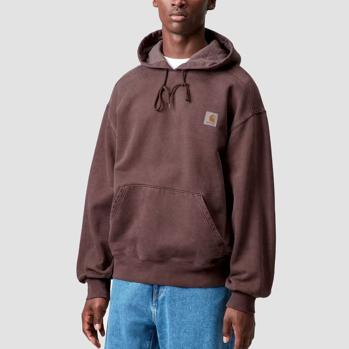 Carhartt WIP Vista Pullover Hoodie Palisander Garment Dyed