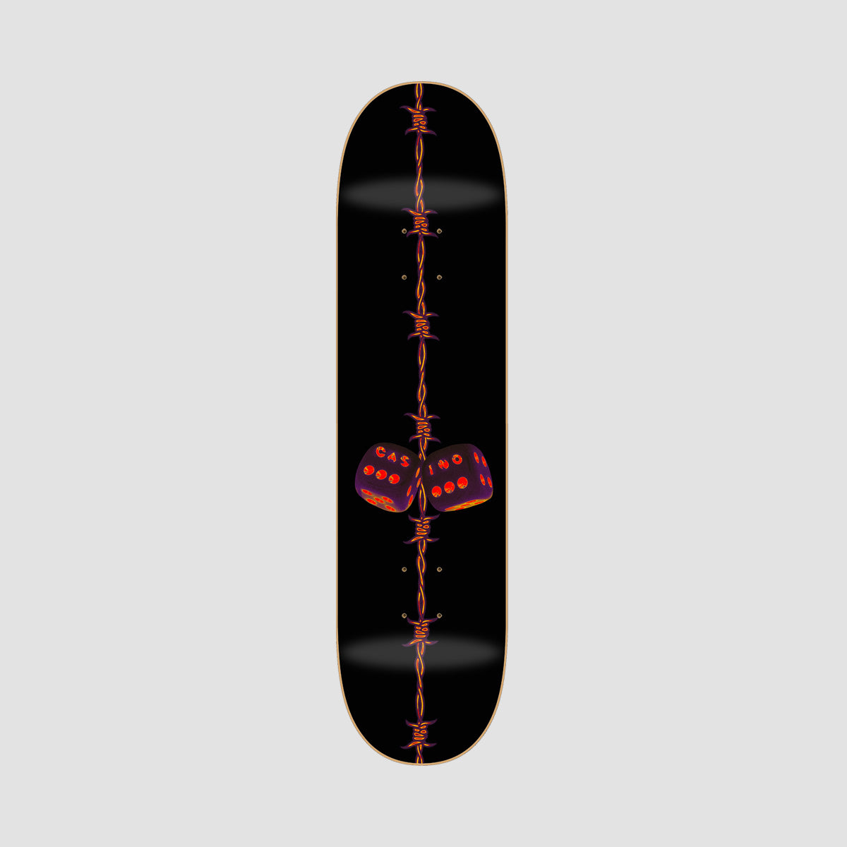 Casino Dice Skateboard Deck - 8.5"