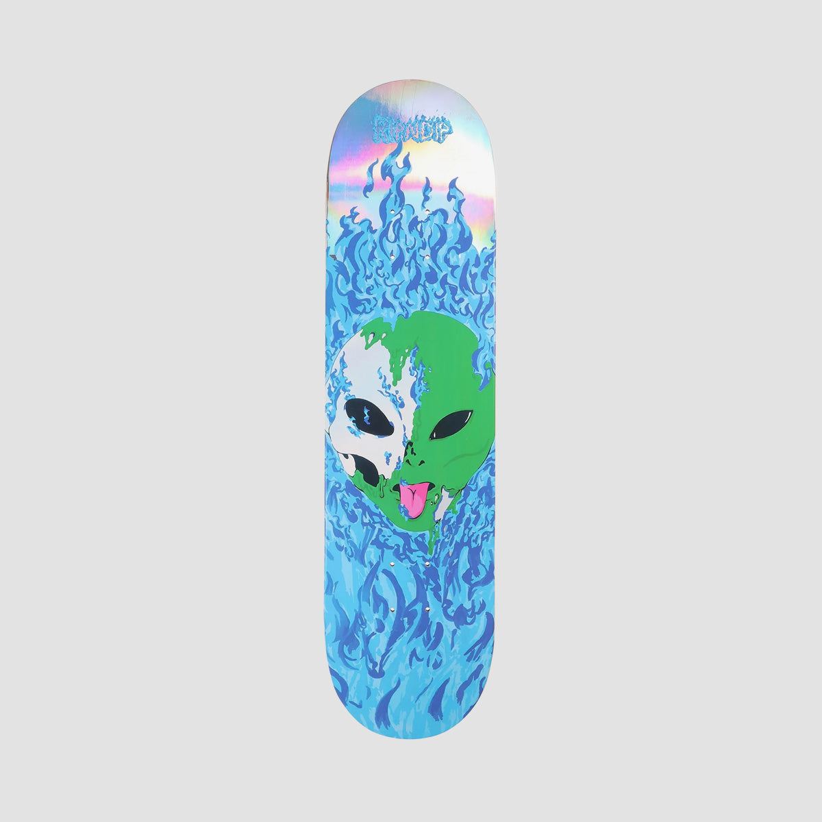 RIPNDIP Alien In Heck Skateboard Deck Blue - 8.5"