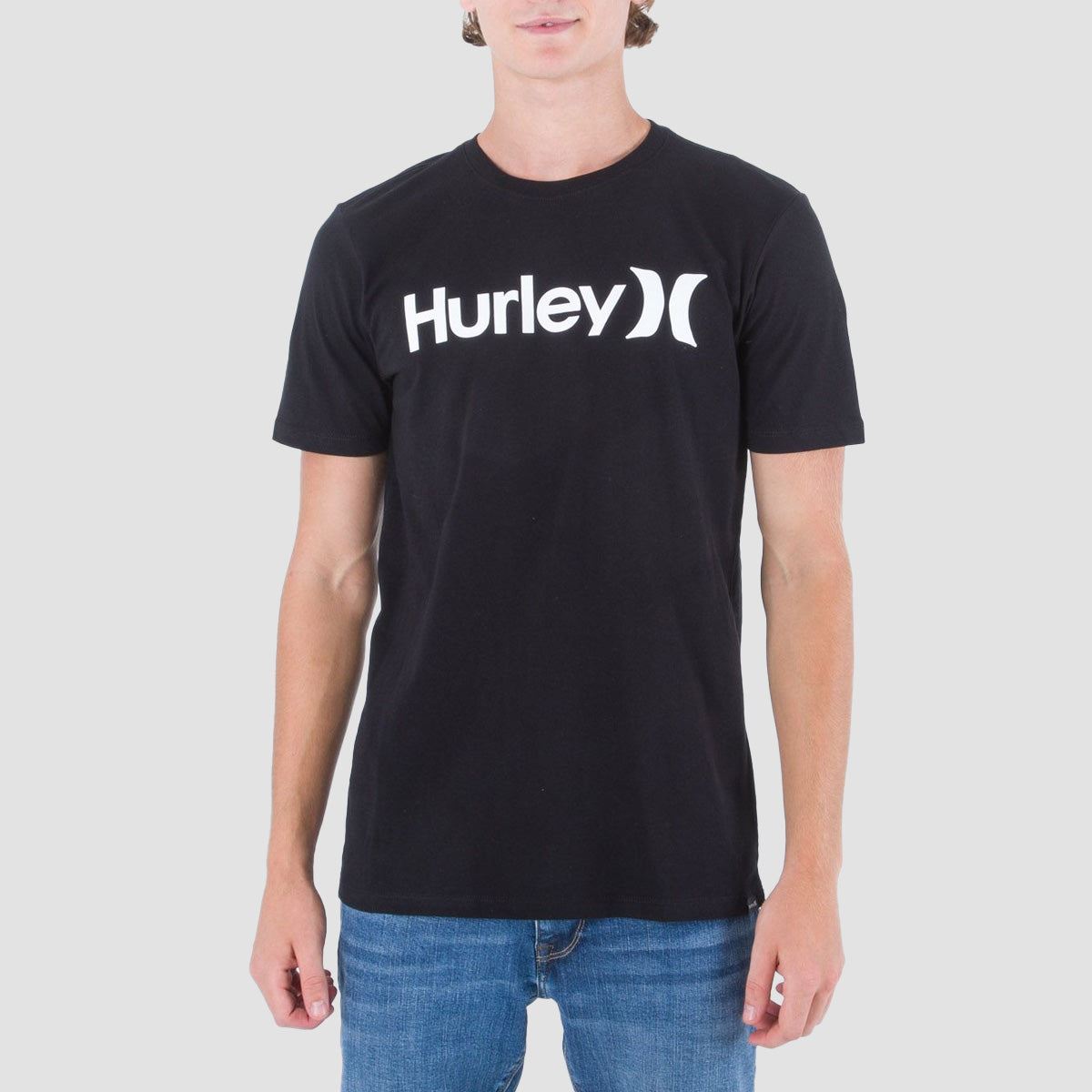 Hurley Everyday One And Only Solid T-Shirt Black