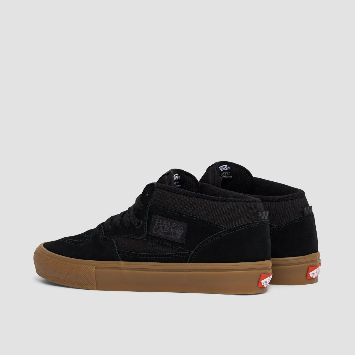 Vans Skate Half Cab Shoes - Black/Gum