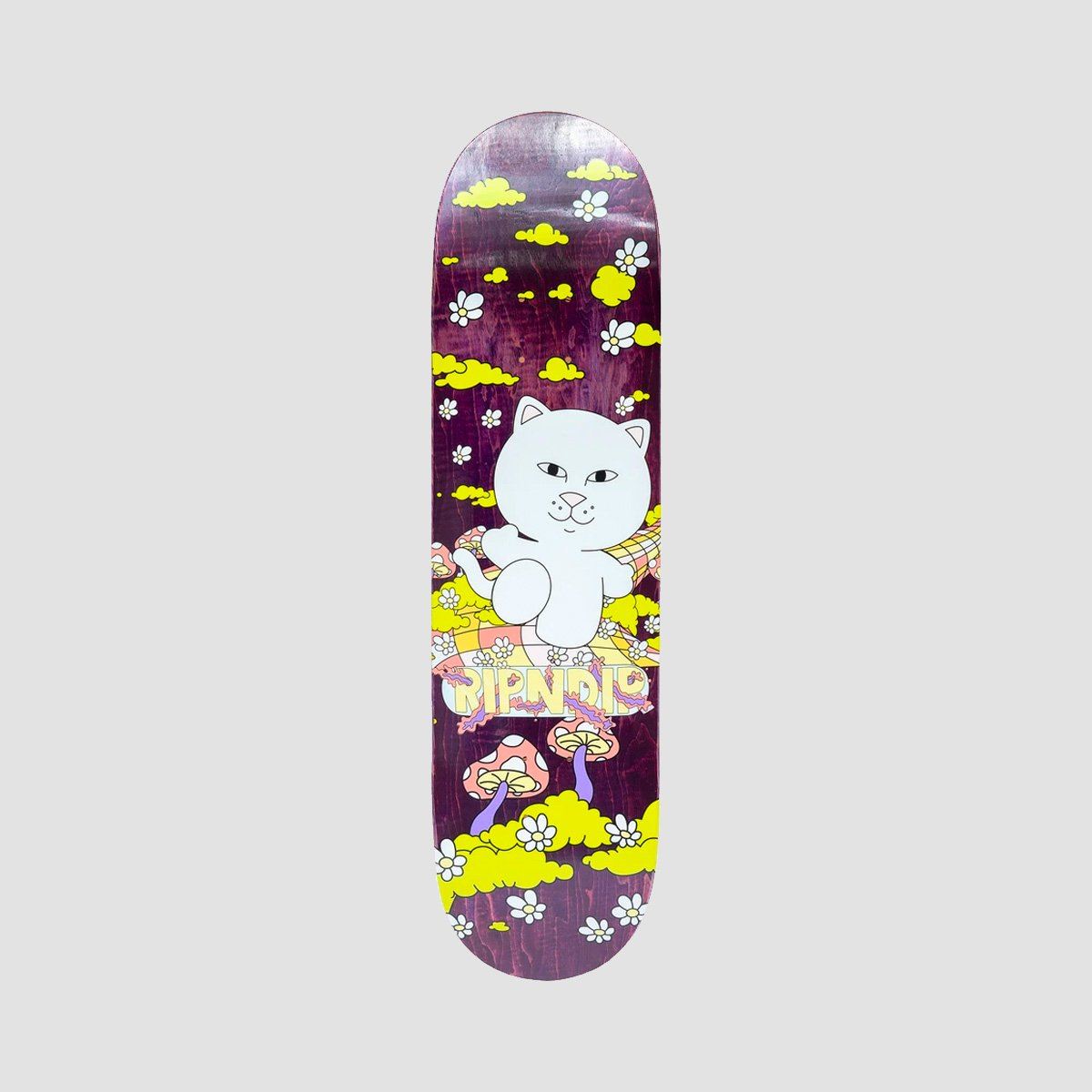 Ripndip Day Tripper Skateboard Deck Purple - 8.25"