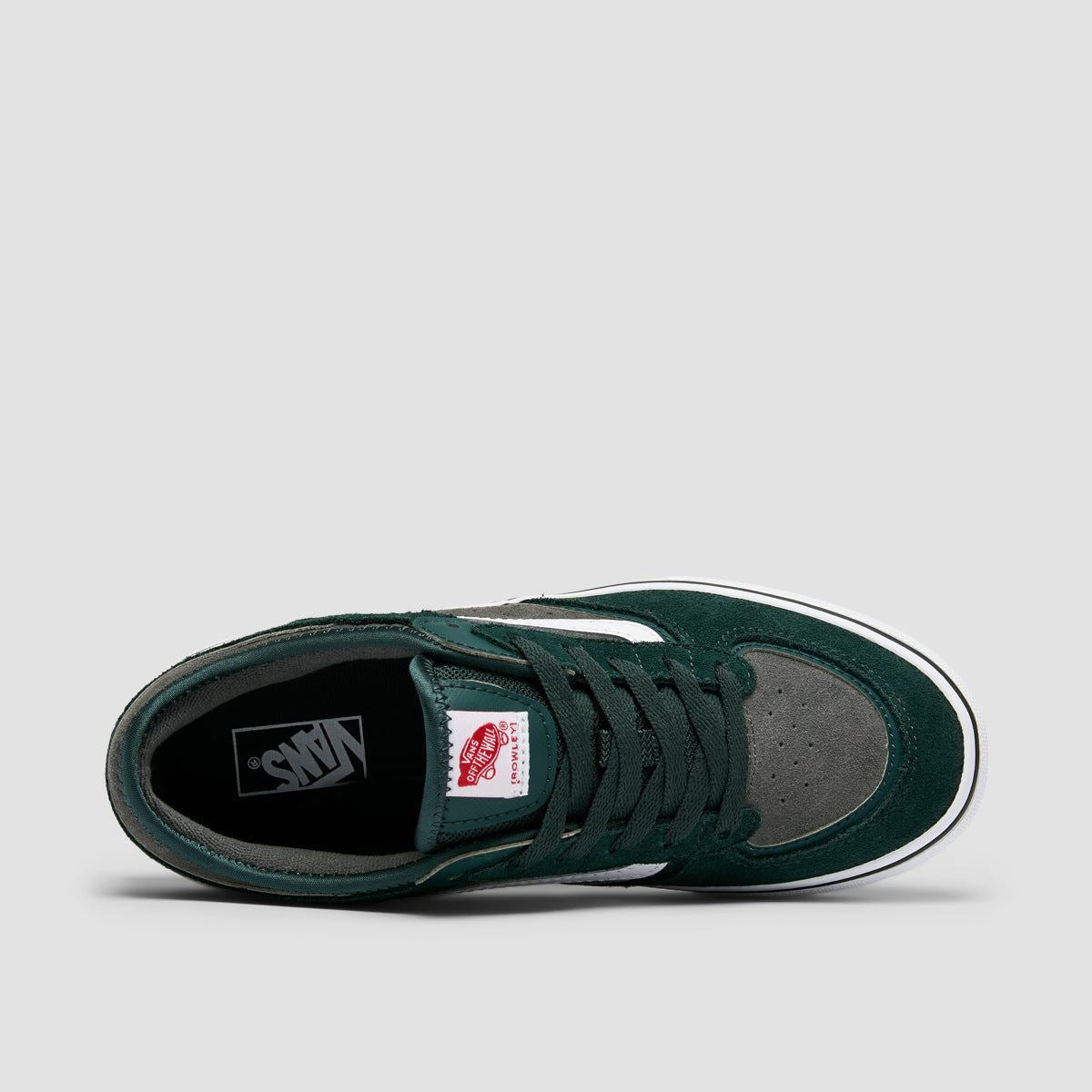 Vans Rowley Classic Shoes - Green Gables/White - Kids