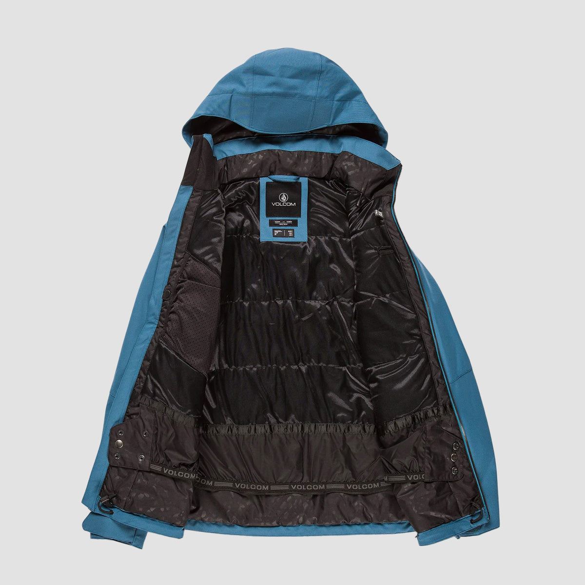 Volcom Shelter 3D Stretch Snow Jacket Petrol Blue - Womens