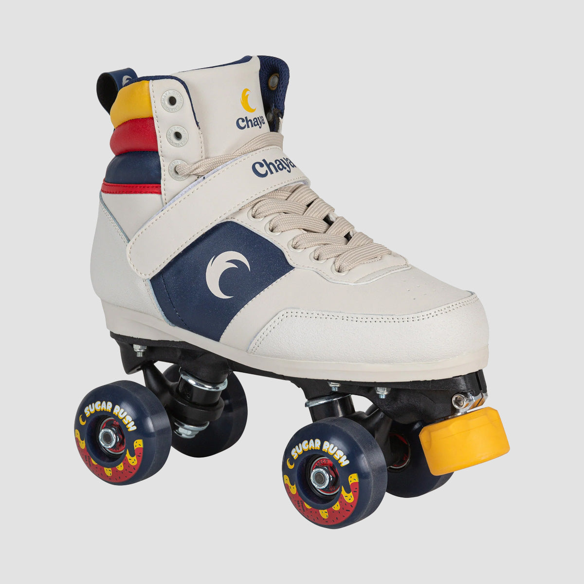 Chaya Jump Off White Quad Skates Beige