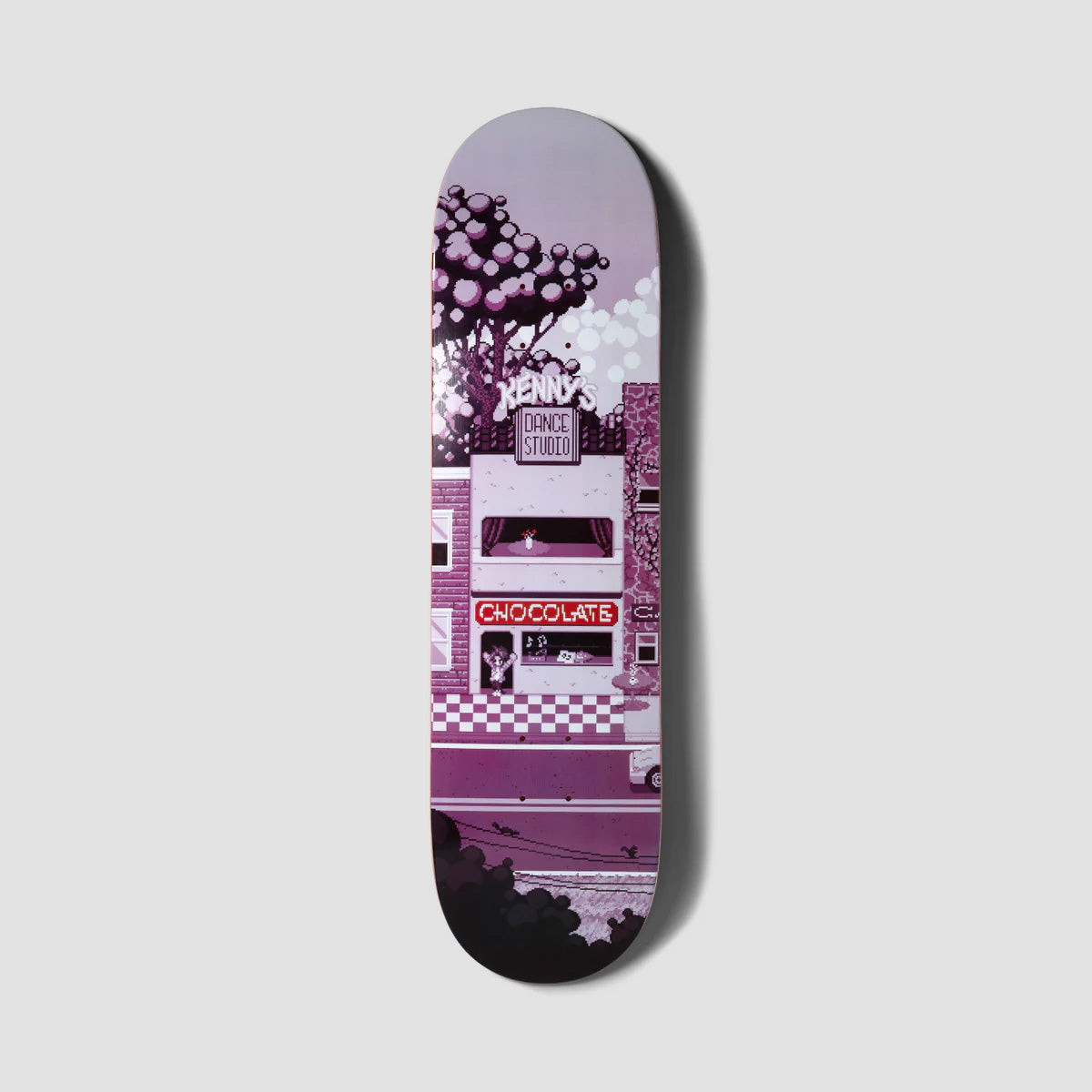 Chocolate Pixel City Kenny Anderson Twin Tip Skateboard Deck - 8.25"