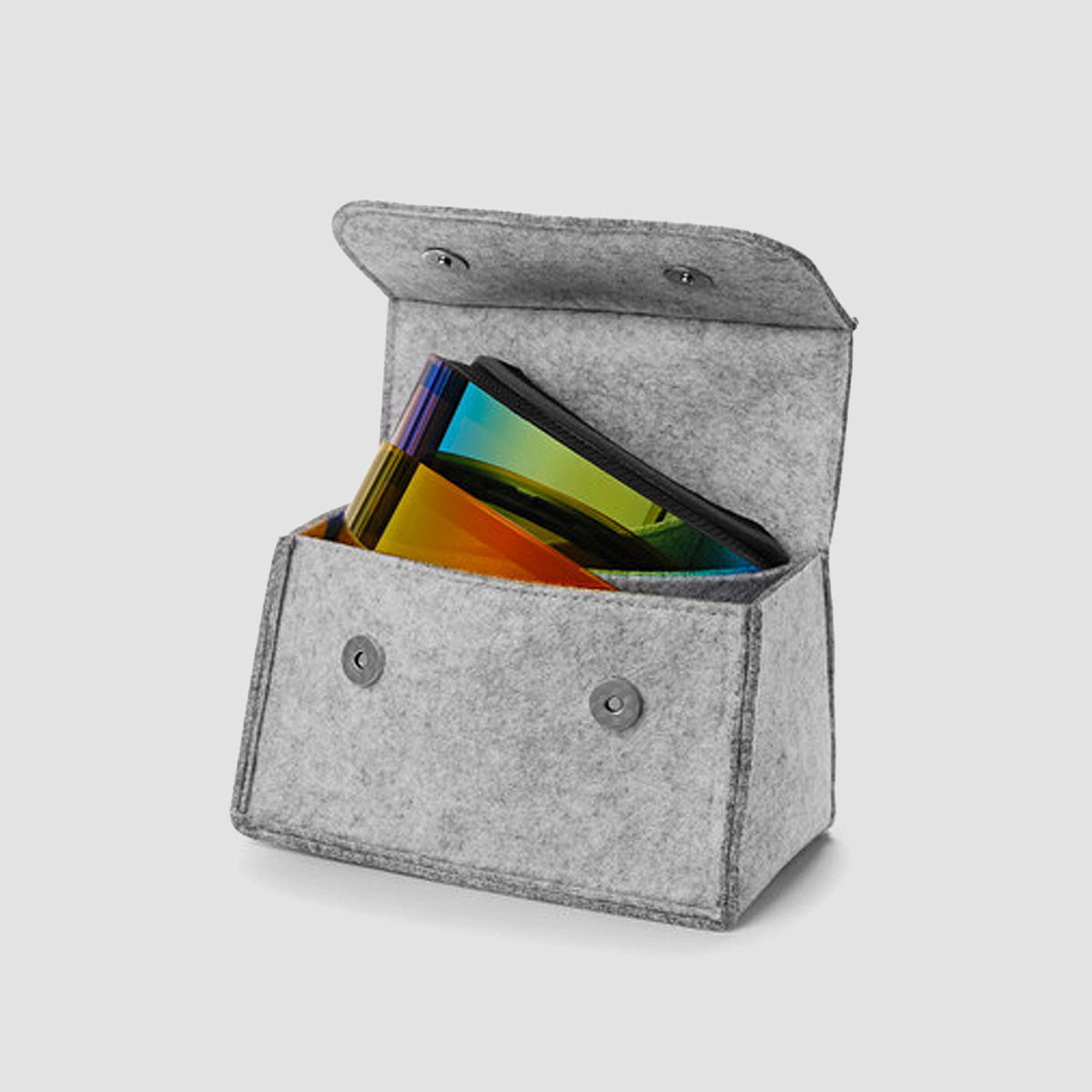 CHPO Samoa Snow Goggles White/Silver Mirror