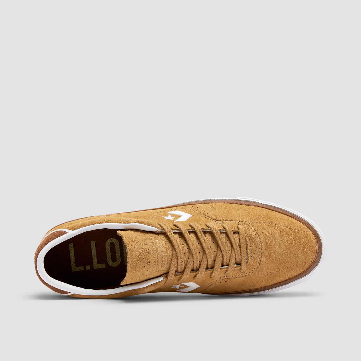 Converse Louie Lopez Pro Shoes - Toadstool Tan/Dark Whiskey