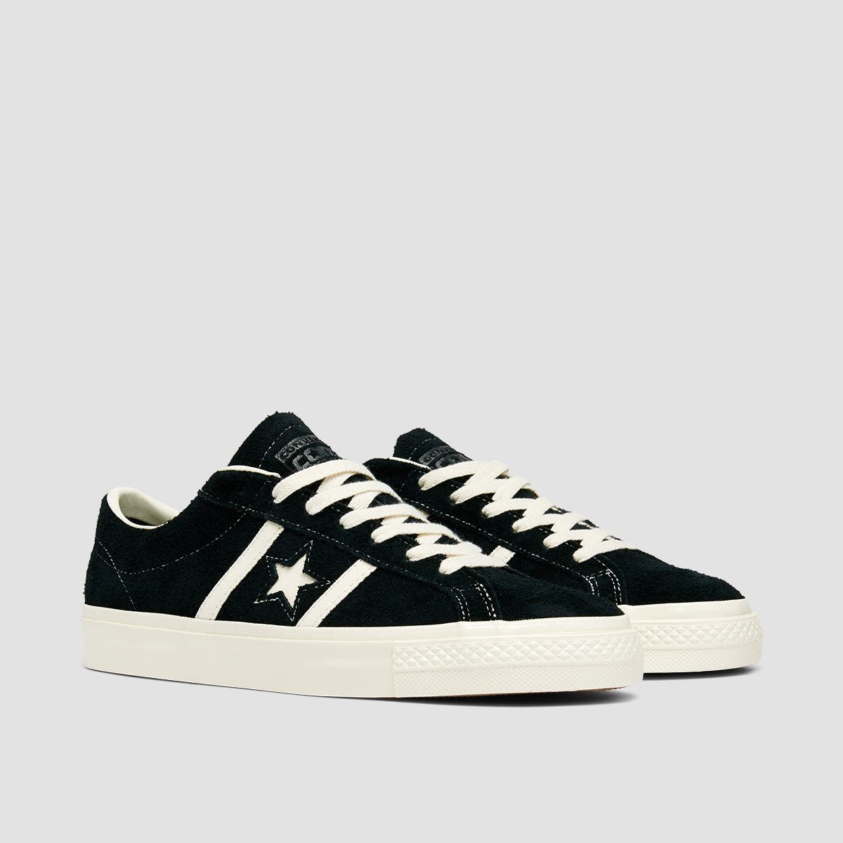 Converse One Star Academy Pro Shoes - Black/Egret/Egret