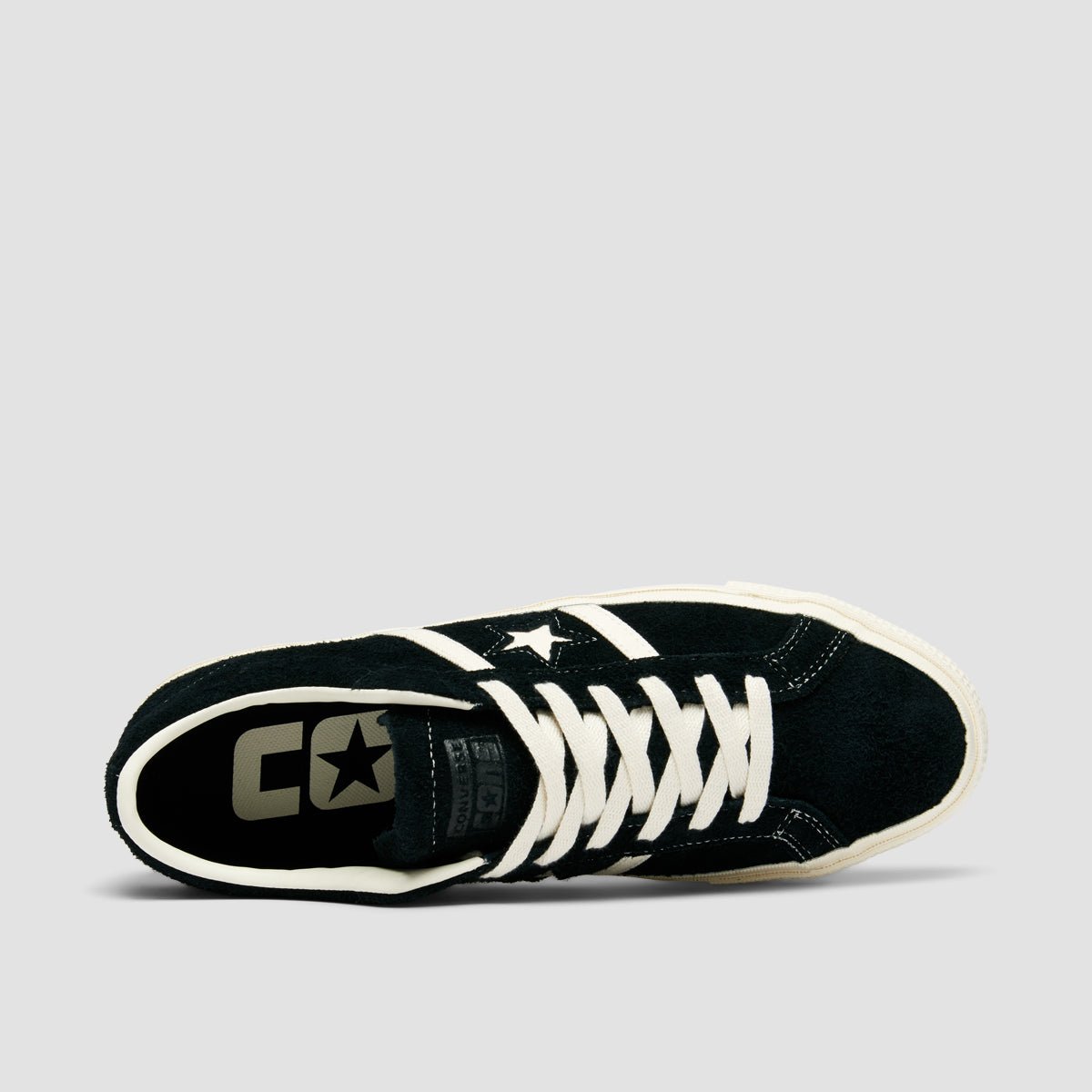 Converse One Star Academy Pro Shoes - Black/Egret/Egret