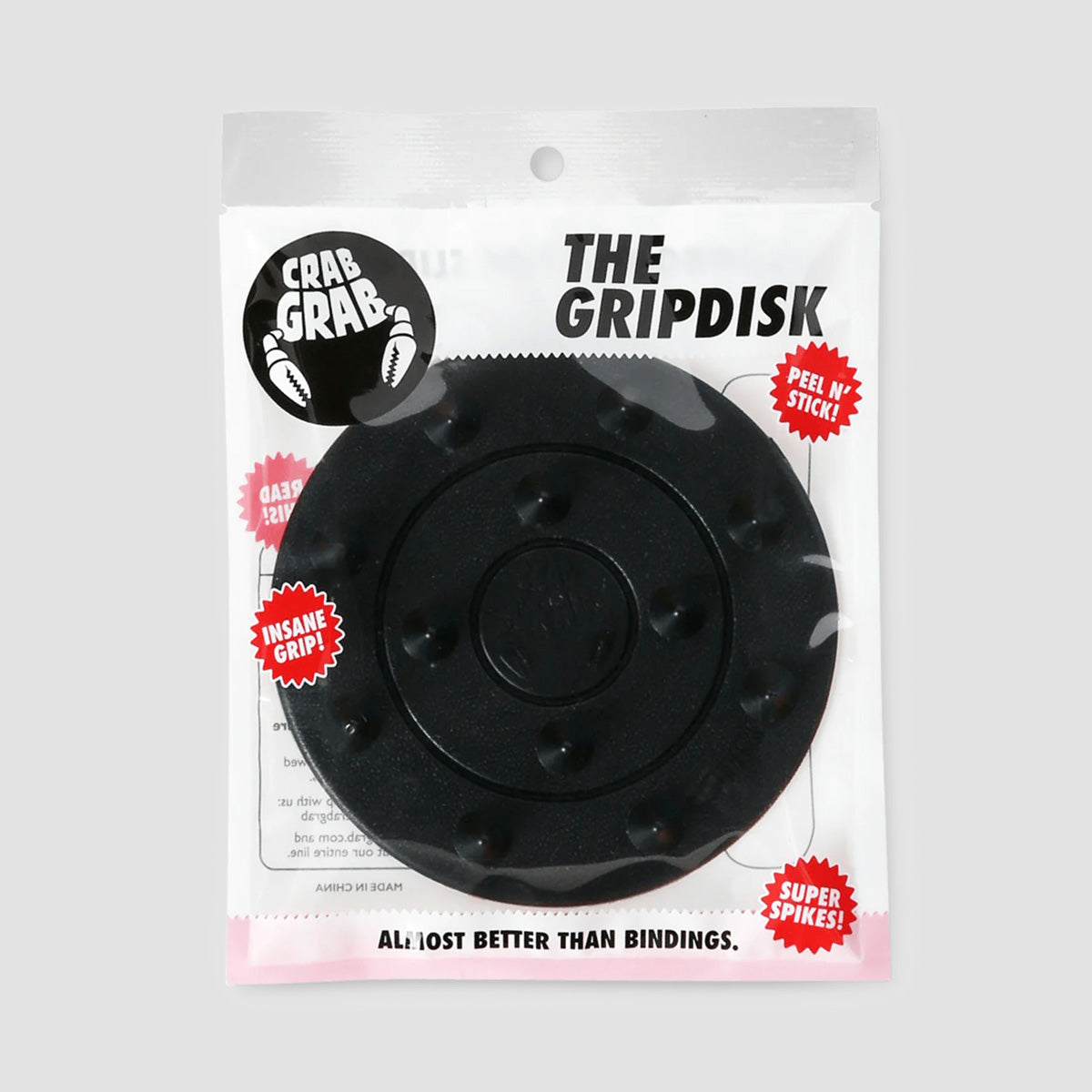 Crab Grab Grip Disk Stomp Pad x1 Black