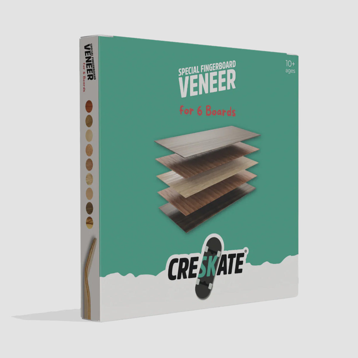 CRESKATE Special Fingerboard Veneer - 6 Boards