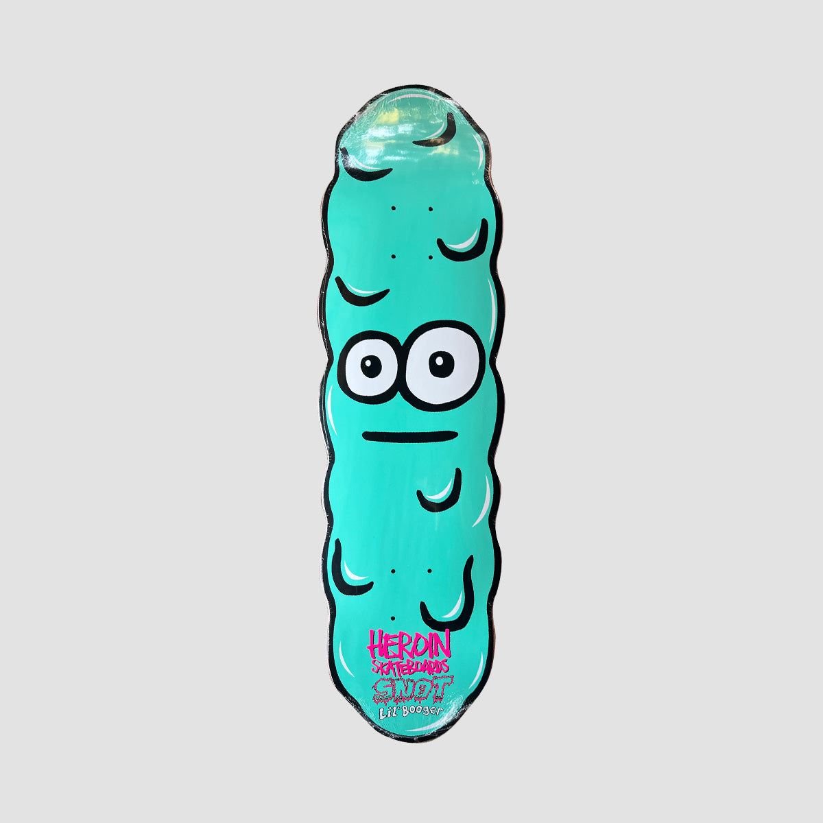 Heroin Lil Booger x Snot Egg Skateboard Deck - 8.50 Inches