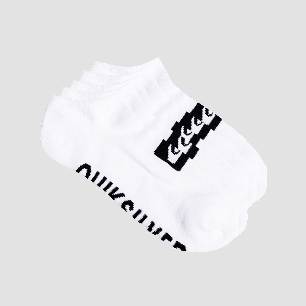Quiksilver Ankle Socks 5 Pack White