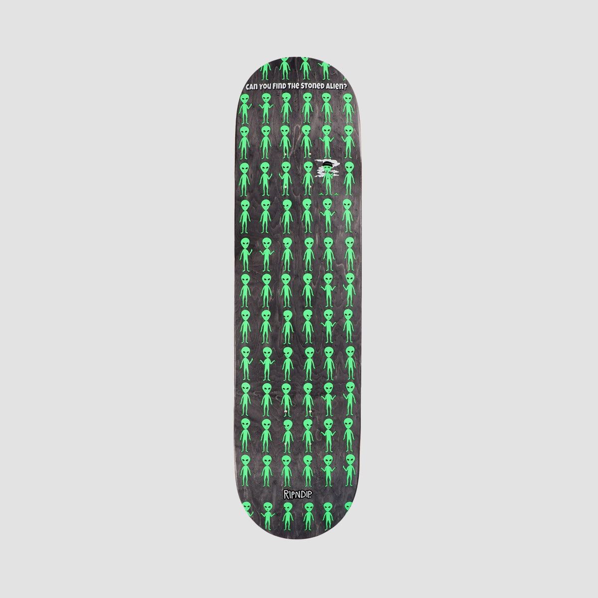 RIPNDIP Stoned Again Skateboard Deck Black - 8.25"