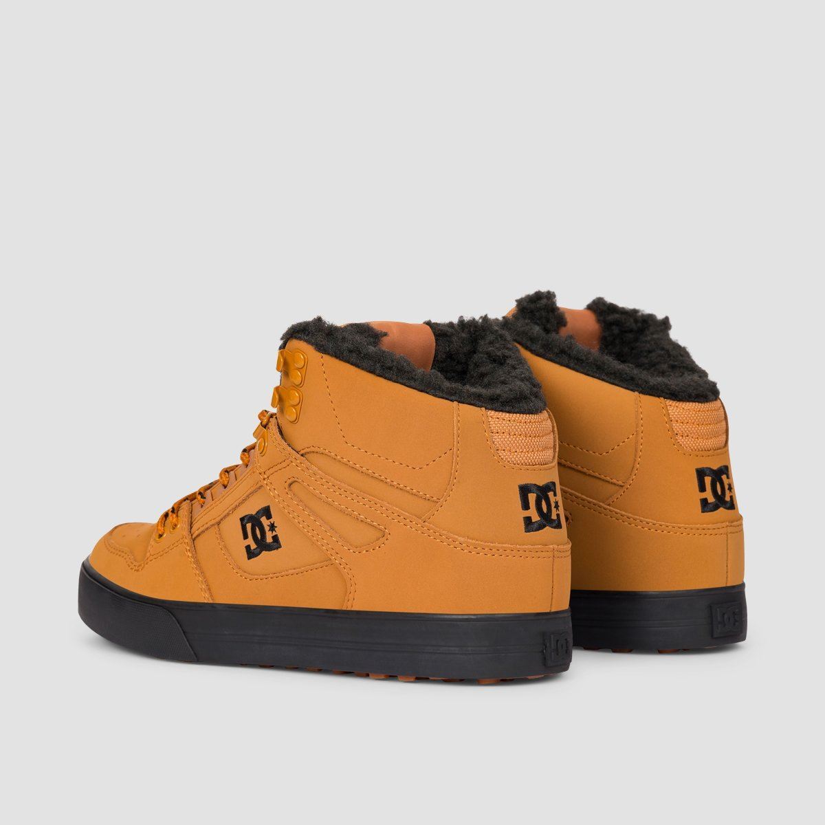DC Pure High-Top WC WNT Shoes - Wheat/Black